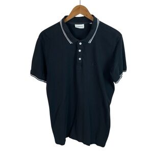 PO848 Men’s Lindbergh White Designer Polo Shirt XXL